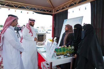 ركن توعوي متكامل.. مستشفى النعيرية يعزز الوعي الصحي في اليوم الخليجي للمدن الصحية