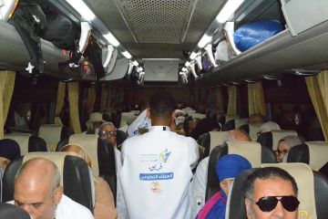 جمعية سعادتي تشارك في مبادرة أنورت لاستقبال ضيوف الرحمن بالجموم