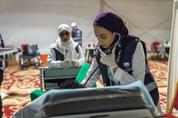 مستشفى النعيرية يفعل اليوم العالمي للصحة والسلامة المهنية ببرنامج توعوي شامل