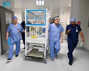 السعودية.. انتهاء عملية فصل توأم طفيلي مصري بنجاح في وقت قياسي (صور) السعودية.. انتهاء عملية فصل توأم طفيلي مصري بنجاح في وقت قياسي (صور)