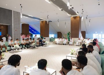 وزير الرياضة يستقبل فريق الأهلي بعد تتويجه بلقب كأس دوري أبطال آسيا للنخبة