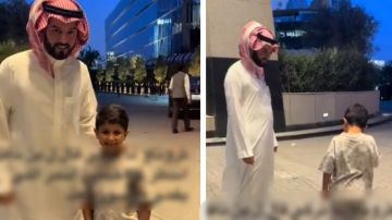 لقطة طريفة لفهد بن نافل مع طفل هلالي تثير تفاعل الجماهير.. فيديو