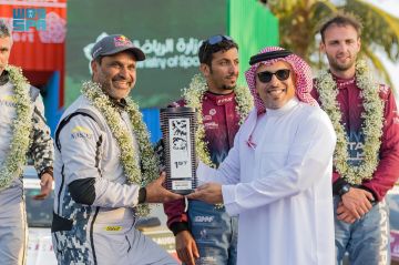 العطية يتوّج بلقب رالي السعودية والراشد يحصد المركز الثالث العطية يتوّج بلقب رالي السعودية والراشد يحصد المركز الثالث