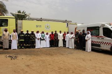 بيئة جدة تنفذ فرضية حريق بمزرعة لقياس الجاهزية وتحسين الاستجابة للطوارئ