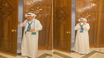 ظهور الرمز الأهلاوي يقبل شعار النادي .. فيديو