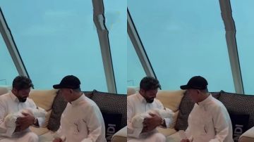 يعقوب بوشهري يحتفل بقدوم ابنه خالد في ذكرى ميلاد والده .. فيديو