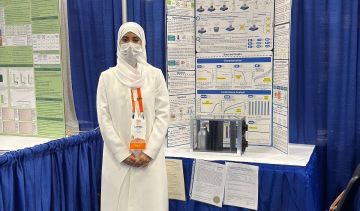 الطالبة لمياء النفيعي تحصد المركز الثالث عالميا في آيسف 2025 عن مشروع في الهندسة البيئية