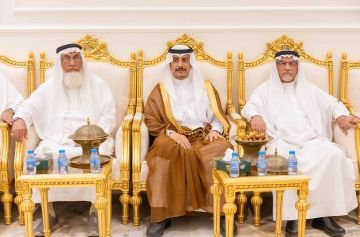 محافظ حفر الباطن يعزي أسرة العقيل في فقيدهم نايف بن حمزة
