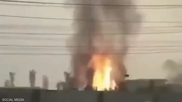 انفجار عنيف في مصفاة إيرانية إثر استهدافها بمسيرة إسرائيلية