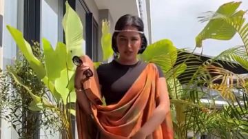 نجلاء الودعاني تستعرض إطلالتها بالزي الشعبي الرواندي في حفل زفاف.. فيديو