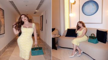 نسرين طافش بإطلالة ناعمة في عيد الأضحى والجمهور يعلق: زودتيها