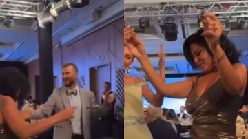 وصلة رقص لرانيا يوسف بإطلالة جريئة والجمهور: تربية عسكرية صارمة .. فيديو