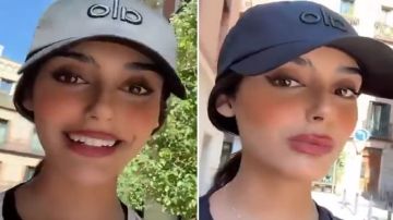 أميرة العتيبي: هذي المرة السابعة يجوني يسألوني ويتكلمون إسباني.. فيديو