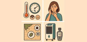 الرطوبة المثلى في المنازل صيفا.. المسند يوضح النسبة الصحية ويحذر من الجفاف والعفن