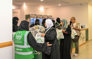 استمرار تنفيذ المرحلة الختامية لتوديع الحجاج وسط منظومة متكاملة في منفذ حالة عمار