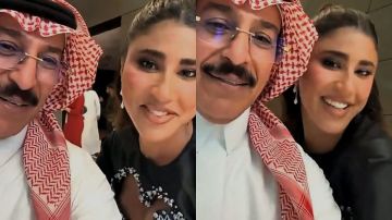 ليلى عبدالله لعبد المحسن النمر: قلبي أنت عمي أبو حواجب أحبك.. فيديو ليلى عبدالله لعبد المحسن النمر: قلبي أنت عمي أبو حواجب أحبك.. فيديو