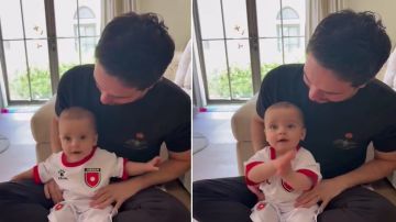 الأمير الحسين يدعم المنتخب الأردني في تصفيات المونديال بفيديو خاص لابنته إيمان.. فيديو الأمير الحسين يدعم المنتخب الأردني في تصفيات المونديال بفيديو خاص لابنته إيمان.. فيديو