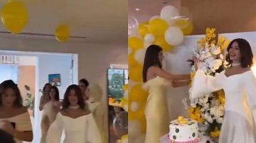 شيرين بيوتي تخطف الأنظار برقصة حماسية في حفل توديع العزوبية ..فيديو شيرين بيوتي تخطف الأنظار برقصة حماسية في حفل توديع العزوبية ..فيديو