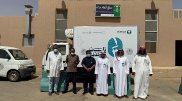 بلدية مرات تجهز مصليات العيد وموقع مبادرة ثلث الأضحية وصالة ضيافة للمضحين