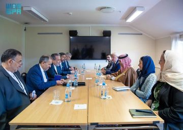 على هامش منتدى أوسلو .. وزير الخارجية ونظيره الإيراني يناقشان المستجدات على الساحتين الإقليمية والدولية