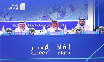 أدير العقارية تنجح في بيع كافة الفرص المطروحة بمزاد أريام الرياض أدير العقارية تنجح في بيع كافة الفرص المطروحة بمزاد أريام الرياض