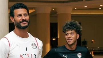 محمد الشناوي يعلق على ظهور إمام عاشور مع ميسي