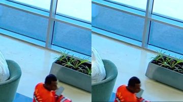 مندوب توصيل يقتحم بثا مباشرا في تلفزيون الكويت .. فيديو