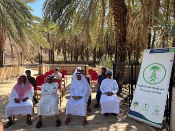 بيئة الجموم تنفذ ورشة توعوية حول المعالجة الآمنة للمخلفات الزراعية