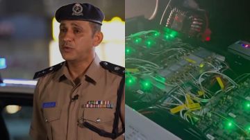 شرطة عمان تضبط مركز احتيال إلكتروني متنقل تديره سائحة مرتبطة بعصابة دولية.. فيديو