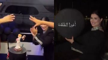 فتاة تحتفل بطلاقها الثاني وتقيم حفلا والجمهور: اكتسبت خبرة وبتطلق دورة تدريبية.. فيديو