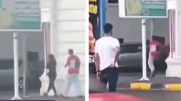 شاب يعتدي على فتاة في شوارع الإسكندرية سعيا وراء الترند .. فيديو