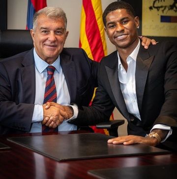 برشلونة يضم راشفورد من مانشستر يونايتد على سبيل الإعارة مع خيار الشراء