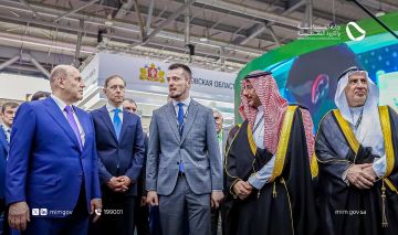 رئيس الوزراء الروسي يزور الجناح السعودي المشارك في معرض الصناعة الدولي INNOPROM 2025