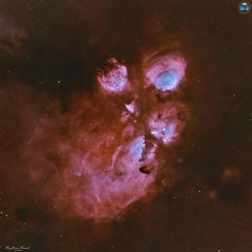 سديم مخلب القط يسطع من سماء أبو ظبي بعد 10 ساعات تصوير فلكي دقيق