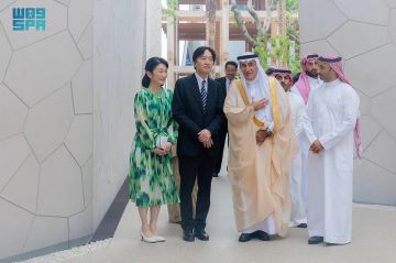 ولي عهد اليابان وحرمه يزوران جناح المملكة في إكسبو 2025 ويطلعان على رؤية المملكة الثقافية