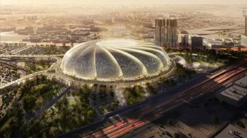 ملعب أرامكو يقترب من الجاهزية والعمل متواصل على مدار الساعة.. فيديو ملعب أرامكو يقترب من الجاهزية والعمل متواصل على مدار الساعة.. فيديو