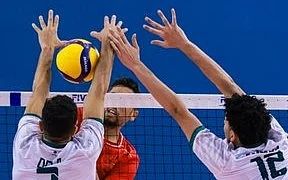 المنتخب السعودي للكرة الطائرة رابع غرب آسيا بعد خسارته أمام عمان بثلاثة أشواط لواحد المنتخب السعودي للكرة الطائرة رابع غرب آسيا بعد خسارته أمام عمان بثلاثة أشواط لواحد