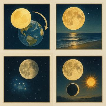 أسرار القمر التي لا يعرفها كثيرون.. المسند يكشف دوره الخفي في استقرار الأرض