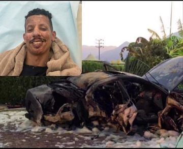 في ثوان ملتهبة.. خمسة شبان يتحدون النيران وينقذون شابا من مركبة مشتعلة في قلوة في ثوان ملتهبة.. خمسة شبان يتحدون النيران وينقذون شابا من مركبة مشتعلة في قلوة