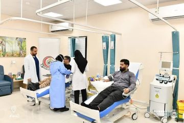 تفاعلا مع حملة ولي العهد.. وزير الحرس الوطني يوجه بإطلاق حملة داخلية شاملة للتبرع بالدم تفاعلا مع حملة ولي العهد.. وزير الحرس الوطني يوجه بإطلاق حملة داخلية شاملة للتبرع بالدم