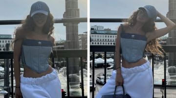 ميريام فارس تسرق الأضواء بإطلالة جريئة في شوارع ستوكهولم .. صور