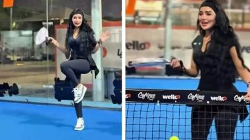 مروج الرحيلي تبهر متابعيها بأنوثتها ومهاراتها في البادل .. فيديو مروج الرحيلي تبهر متابعيها بأنوثتها ومهاراتها في البادل .. فيديو