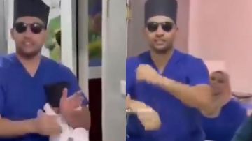نقابة الأطباء تحقق مع طبيب نساء ظهر وهو يرقص أثناء عملية ولادة .. فيديو نقابة الأطباء تحقق مع طبيب نساء ظهر وهو يرقص أثناء عملية ولادة .. فيديو