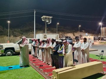 فرع الأمر بالمعروف في الباحة يفعل المصلى المتنقل في مواقع عامة بمحافظة بلجرشي