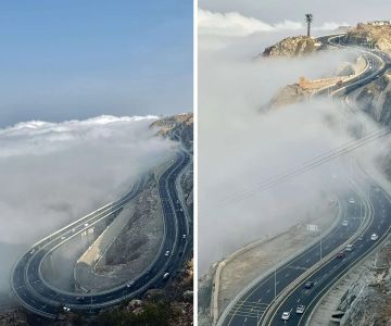 الأمطار ترسم أجمل لوحات الطبيعة في الطائف.. والأمانة تكثف جهودها للتعامل مع السيول