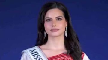 نادين أيوب: أول فلسطينية ترفع صوت غزة من على منصة ملكة جمال الكون نادين أيوب: أول فلسطينية ترفع صوت غزة من على منصة ملكة جمال الكون