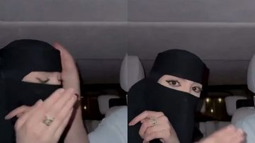 العنود اليوسف تخطف الأنظار بمقطع طريف مع زوجها .. فيديو العنود اليوسف تخطف الأنظار بمقطع طريف مع زوجها .. فيديو