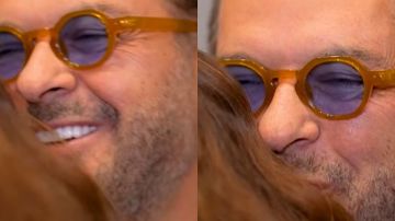 راغب علامة يفاجئ مراسلة بقبلة على الهواء .. فيديو راغب علامة يفاجئ مراسلة بقبلة على الهواء .. فيديو