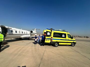 تنفيذ إخلاء طبي جوي لمواطنة في حالة حرجة من القاهرة إلى المملكة