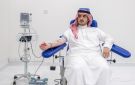 أمير منطقة الجوف يشارك في الحملة الوطنية للتبرع بالدم التي أطلقها سمو ولي العهد - sa